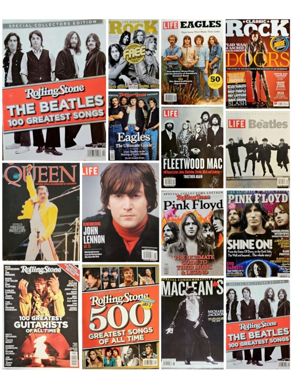 Lot Of 15 Various Music Magazines